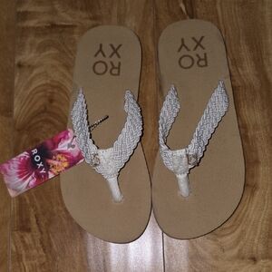 Roxy Women's Tan Braided Sandals